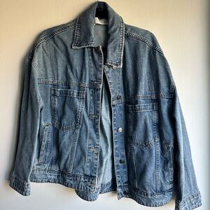 Mustard Seed Light Blue Denim Jacket